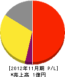 阪南メンテナンス 損益計算書 2012年11月期 阪南メンテナンス 損益計算書 2012年11月期