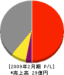 朝日エンジニアリング 損益計算書 2009年2月期 朝日エンジニアリング 損益計算書 2009年2月期