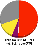 西*工業 損益計算書 2011年12月期 西*工業 損益計算書 2011年12月期