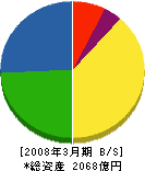 淀川製鋼所 貸借対照表 2008年3月期 淀川製鋼所 貸借対照表 2008年3月期