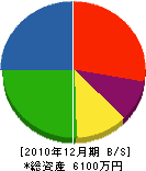 湯川建築 貸借対照表 2010年12月期 湯川建築 貸借対照表 2010年12月期