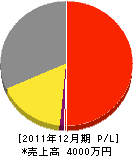 岩元造園 損益計算書 2011年12月期 岩元造園 損益計算書 2011年12月期