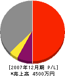 パーチェスフィールド 損益計算書 2007年12月期 パーチェスフィールド 損益計算書 2007年12月期