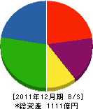 アクティオ 貸借対照表 2011年12月期 アクティオ 貸借対照表 2011年12月期