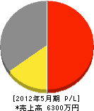 渡辺石材 損益計算書 2012年5月期 渡辺石材 損益計算書 2012年5月期