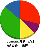 太平電気工事 貸借対照表 2009年6月期 太平電気工事 貸借対照表 2009年6月期