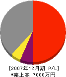 深津商店 損益計算書 2007年12月期 深津商店 損益計算書 2007年12月期
