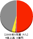 大東企業 損益計算書 2008年9月期 大東企業 損益計算書 2008年9月期