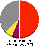 西田塗装店 損益計算書 2012年6月期 西田塗装店 損益計算書 2012年6月期