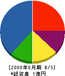 山梨機材 貸借対照表 2008年6月期 山梨機材 貸借対照表 2008年6月期