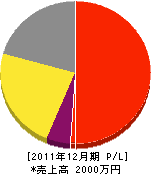 石丸工業 損益計算書 2011年12月期 石丸工業 損益計算書 2011年12月期