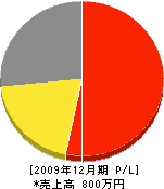 池田建設 損益計算書 2009年12月期 池田建設 損益計算書 2009年12月期