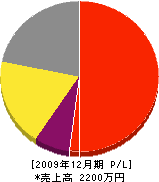 藤関造園 損益計算書 2009年12月期 藤関造園 損益計算書 2009年12月期