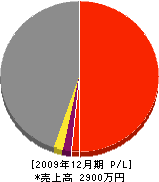 杉本技建 損益計算書 2009年12月期 杉本技建 損益計算書 2009年12月期
