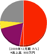 高橋造園 損益計算書 2009年12月期 高橋造園 損益計算書 2009年12月期
