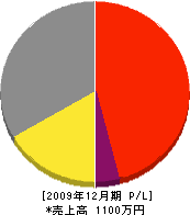 福島土建 損益計算書 2009年12月期 福島土建 損益計算書 2009年12月期