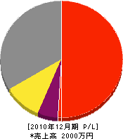 橋本組 損益計算書 2010年12月期 橋本組 損益計算書 2010年12月期