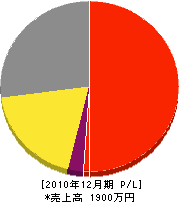 大隅建設 損益計算書 2010年12月期 大隅建設 損益計算書 2010年12月期