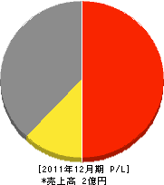 反田組 損益計算書 2011年12月期 反田組 損益計算書 2011年12月期