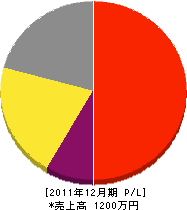 京香園 損益計算書 2011年12月期 京香園 損益計算書 2011年12月期