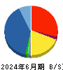 ダイワボウホールディングス 貸借対照表 2024年6月期 ダイワボウホールディングス 貸借対照表 2024年6月期