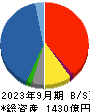 大木ヘルスケアホールディングス 貸借対照表 2023年9月期