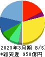 三井松島ホールディングス 貸借対照表 2023年3月期