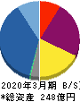 ウェルス・マネジメント 貸借対照表 2020年3月期