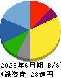 協立情報通信 貸借対照表 2023年6月期