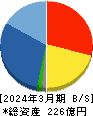 ディーブイエックス 貸借対照表 2024年3月期