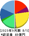 バルテス・ホールディングス 貸借対照表 2023年9月期