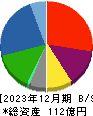 プラザホールディングス 貸借対照表 2023年12月期