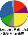 ＺＯＡ 貸借対照表 2023年6月期