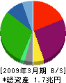 日本航空 貸借対照表 2009年3月期