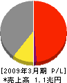 日本製紙グループ本社 損益計算書 2009年3月期