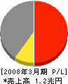日本製紙グループ本社 損益計算書 2008年3月期