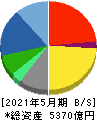 ツルハホールディングス 貸借対照表 2021年5月期