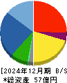日本パワーファスニング 貸借対照表 2024年12月期 日本パワーファスニング 貸借対照表 2024年12月期