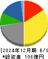 ダントーホールディングス 貸借対照表 2024年12月期 ダントーホールディングス 貸借対照表 2024年12月期