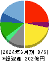 ブロードバンドタワー 貸借対照表 2024年6月期