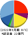 ＦＣＥ 貸借対照表 2022年9月期