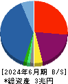 オリエントコーポレーション 貸借対照表 2024年6月期