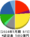 ツルハホールディングス 貸借対照表 2024年5月期