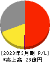 フーバーブレイン 損益計算書 2023年3月期