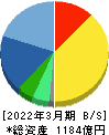 ソシオネクスト 貸借対照表 2022年3月期