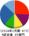 ヤマト・インダストリー 貸借対照表 2024年3月期