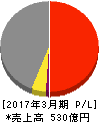 三井松島ホールディングス 損益計算書 2017年3月期