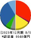 東邦ホールディングス 貸借対照表 2023年12月期