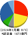 ほくやく・竹山ホールディングス 貸借対照表 2024年3月期