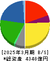 エディオン 貸借対照表 2025年3月期 エディオン 貸借対照表 2025年3月期